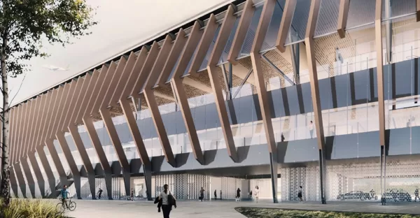 Estacion Rail Baltica RIX 